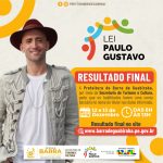 RESULTADO FINAL DA LEI PAULO GUSTAVO