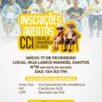 Inscrições CCI