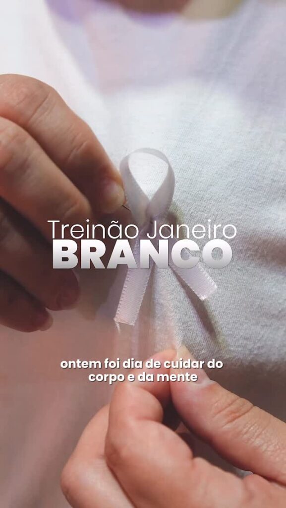 Treinão Janeiro BrancoOntem foi dia de cuidar do corpo e da mente. A Prefeitu…