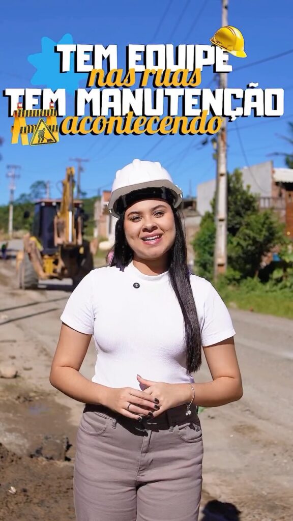 Tem equipe nas ruas. Tem trabalho acontecendo.As ações de manutenção estão ac…