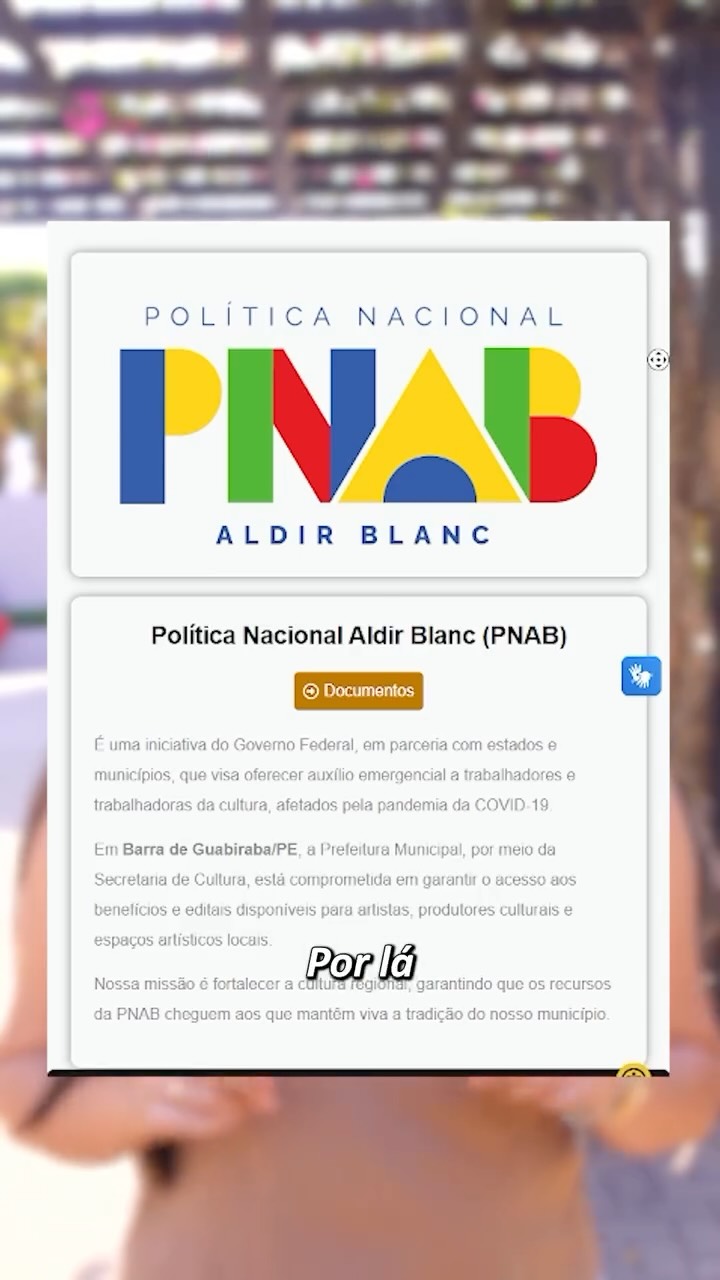 Atenção, agentes culturais e fazedores de cultura de Barra de Guabiraba!