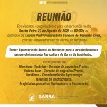 COMUNICADO DA SECRETARIA DE AGRICULTURA E MEIO AMBIENTE