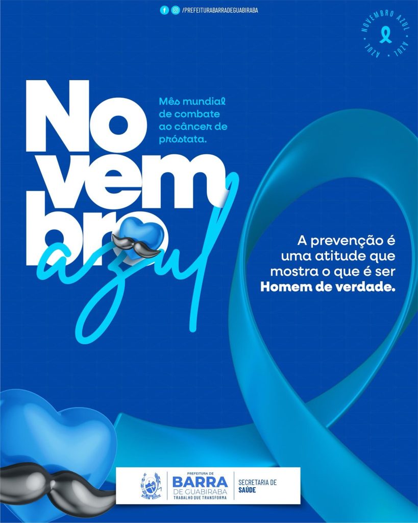 Novembro AzulO mês de novembro é dedicado a conscientização e a prevenção do …