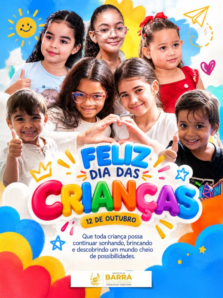 FELIZ DIA DAS CRIANÇAS !Ser criança é descobrir o mundo com alegria, sonhar se…